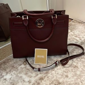 Michael Kors Burgundy purse